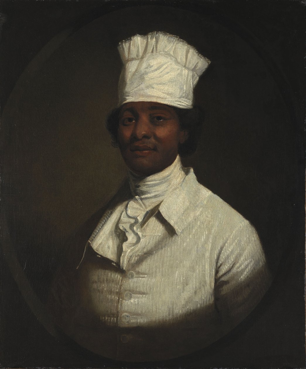 Portrét kuchaře George Washingtona od Gilbert Stuart