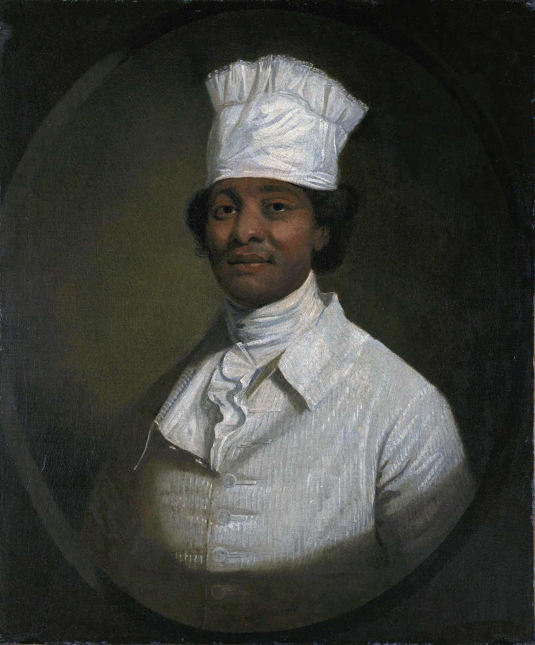 Portrét kuchaře George Washingtona od Gilbert Stuart
