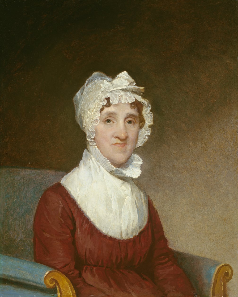 Sarah Homes Tappan (paní Benjamin Tappan), 1814 (olej na dřevě) od Gilbert Stuart