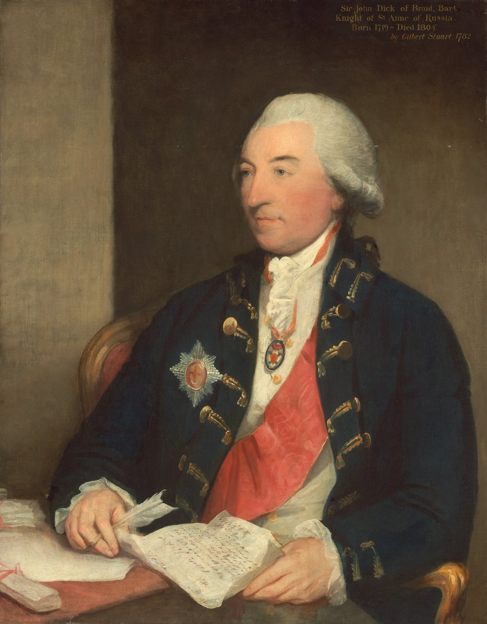 Sir John Dick od Gilbert Stuart
