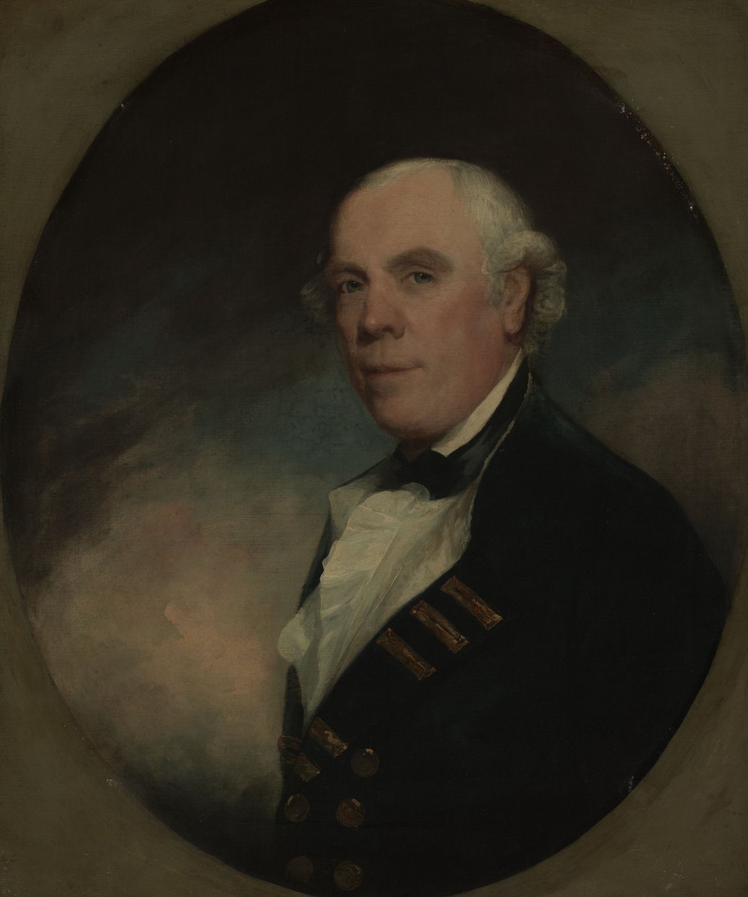 Ctihodný Samuel Barrington (1729/1730-1800) od Gilbert Stuart