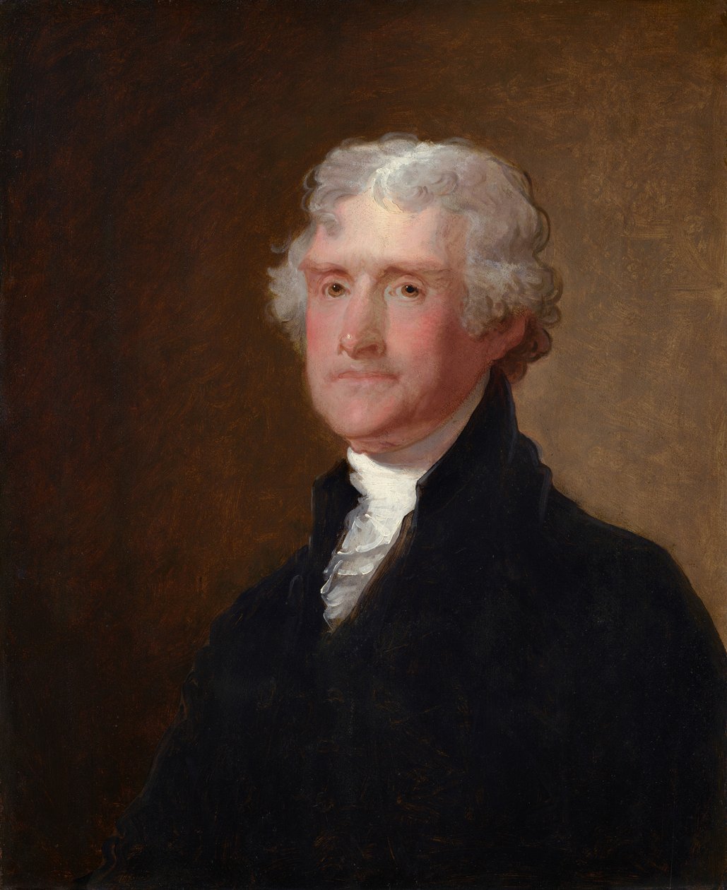 Thomas Jefferson od Gilbert Stuart