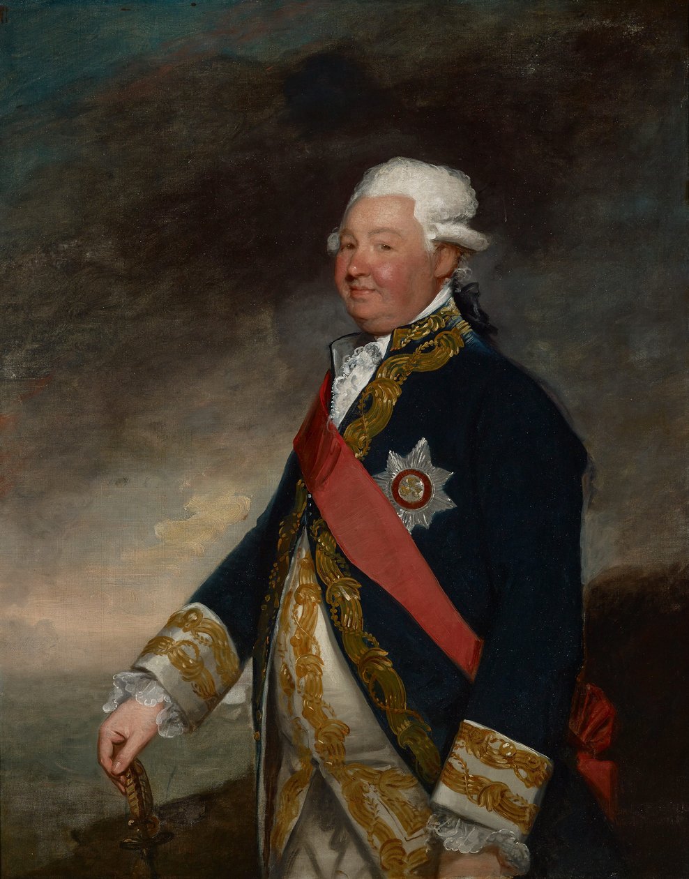 Viceadmirál Edward Hughes od Gilbert Stuart