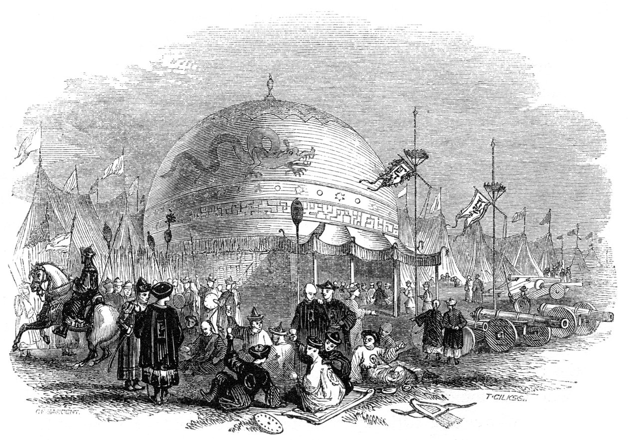 Velký ceremoniál vyzkoušení děla, 1847 od Giles