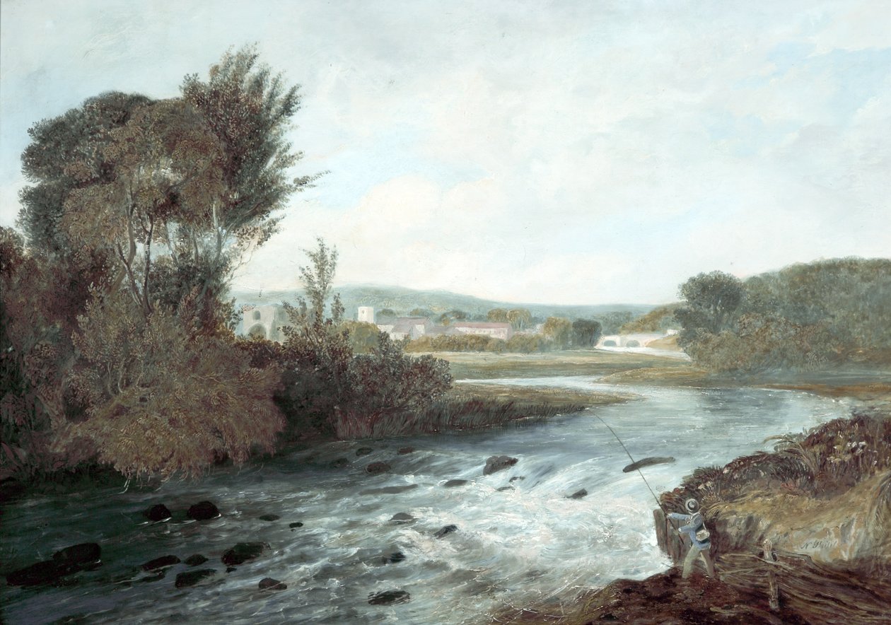 Poblíž Whalley, Lancashire od Giles Firman Phillips