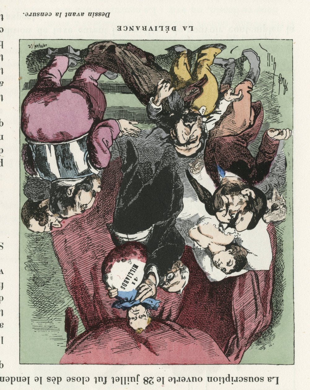 Ilustrace Louis Alexandre Gosset de Guines dit Gill (1840-1885) pro obálku L