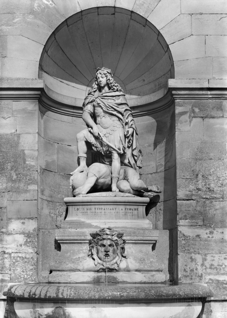 Ludvík XIV. šlape po Frondě, 1654 od Gilles Guerin