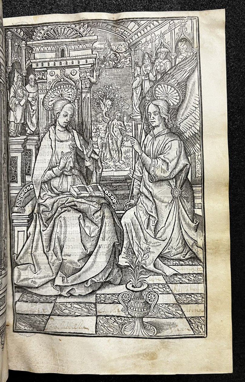 Kniha hodin, užívání Říma (Heures a lusaige de Romme) od Gilles Hardouyn