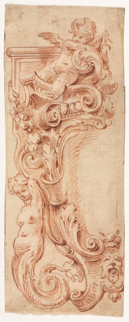 Design pro kartuši, první polovina 1700. od Gilles Marie Oppenord