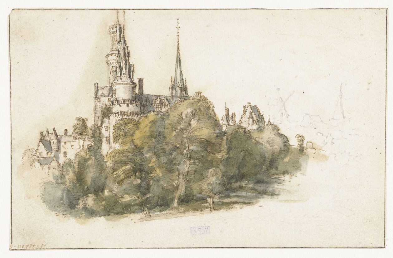 Pohled na Château d