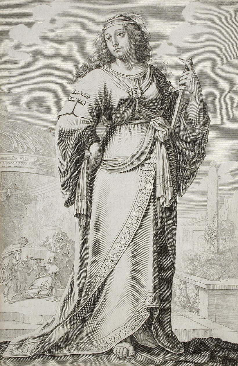 Lukrécie (podle Clauda Vignona) od Gilles Rousselet