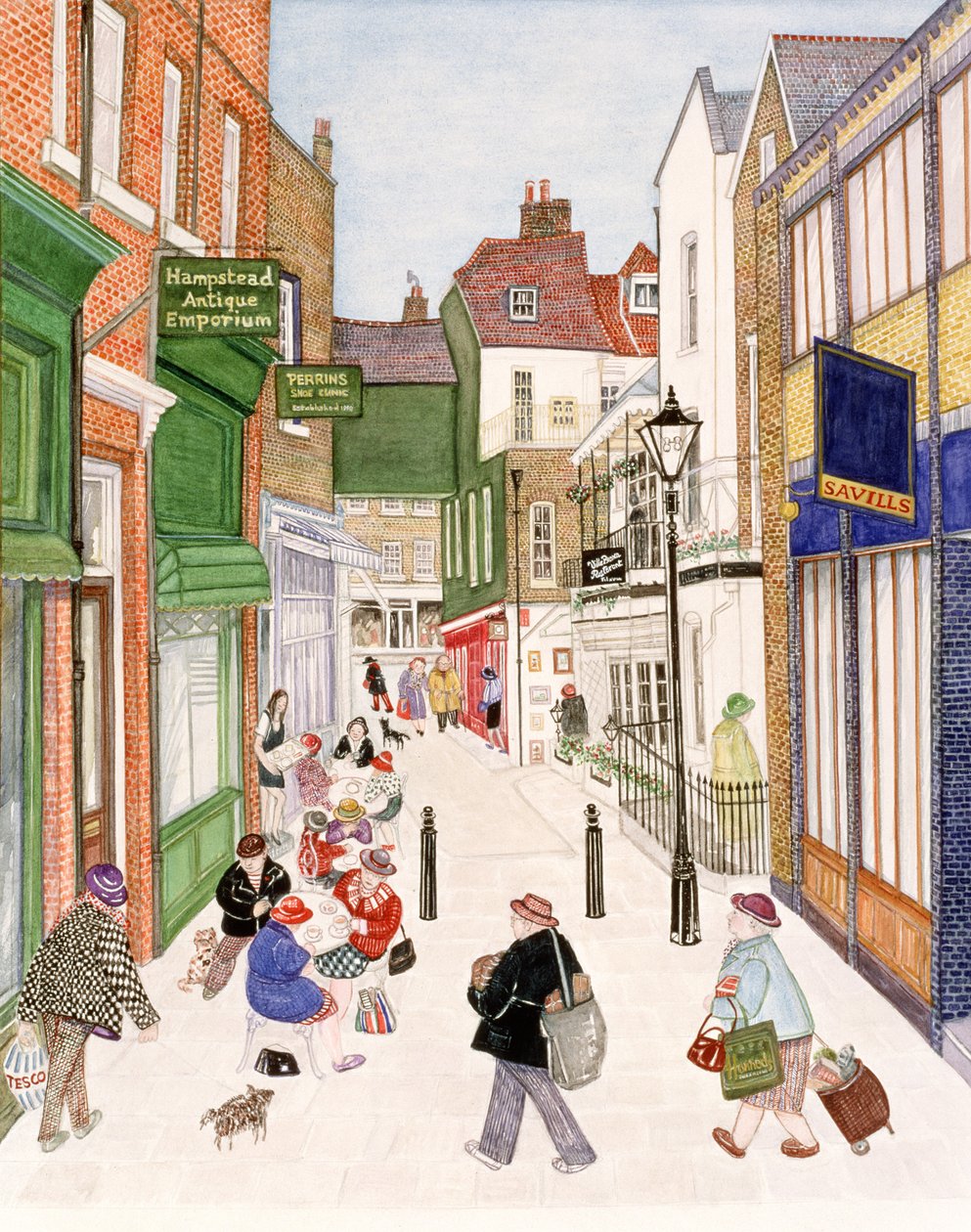Perrins Court od Gillian Lawson