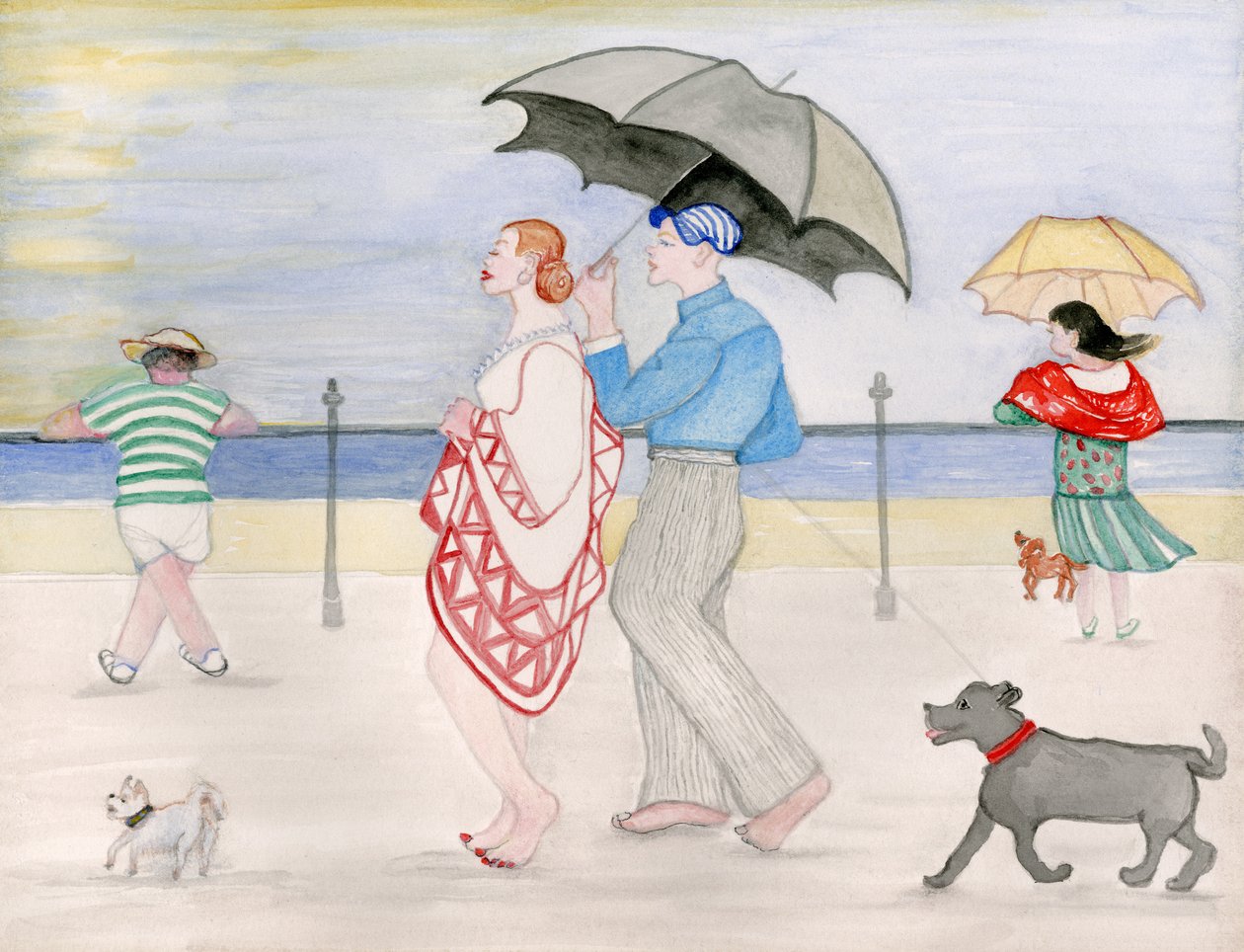 Promenáda, 2018 od Gillian Lawson