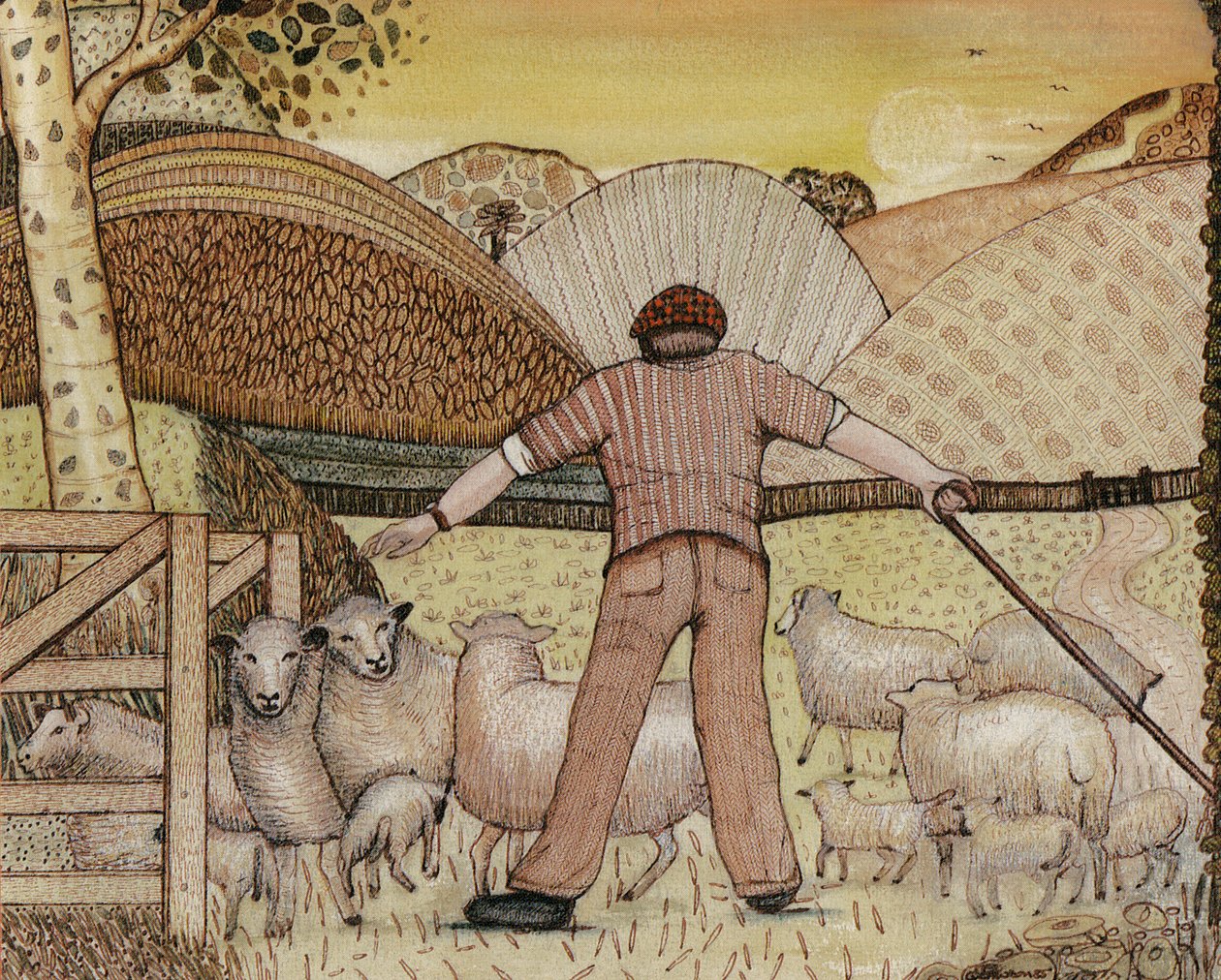 Shepherd, 1985 od Gillian Lawson