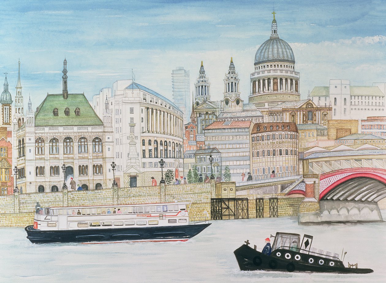 St. Pauls, Londýn od Gillian Lawson