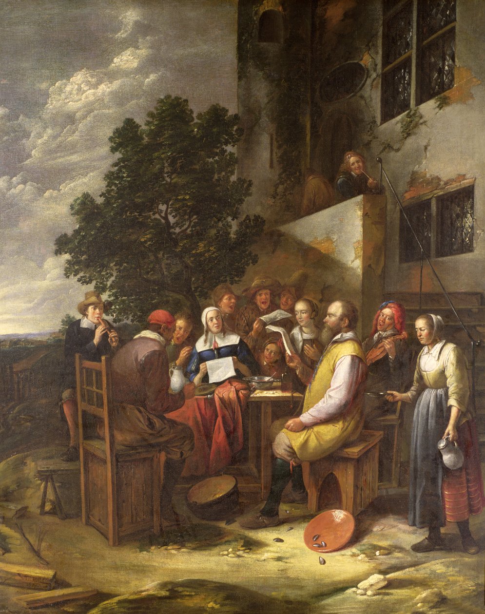 Hudební večírek od Gillis van Tilborgh