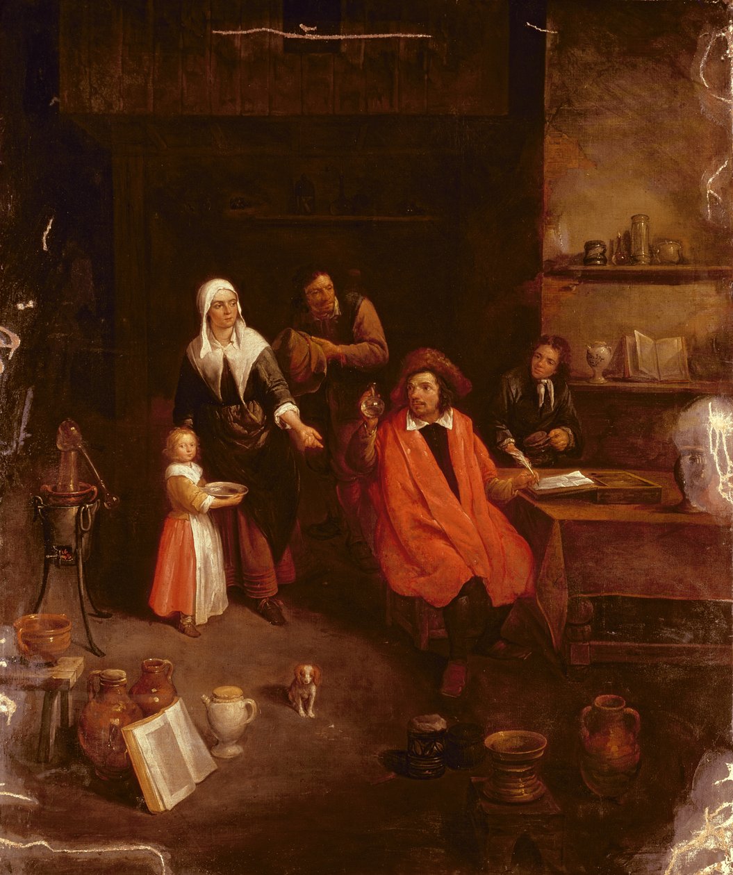 Návštěva doktora od Gillis van Tilborgh the younger