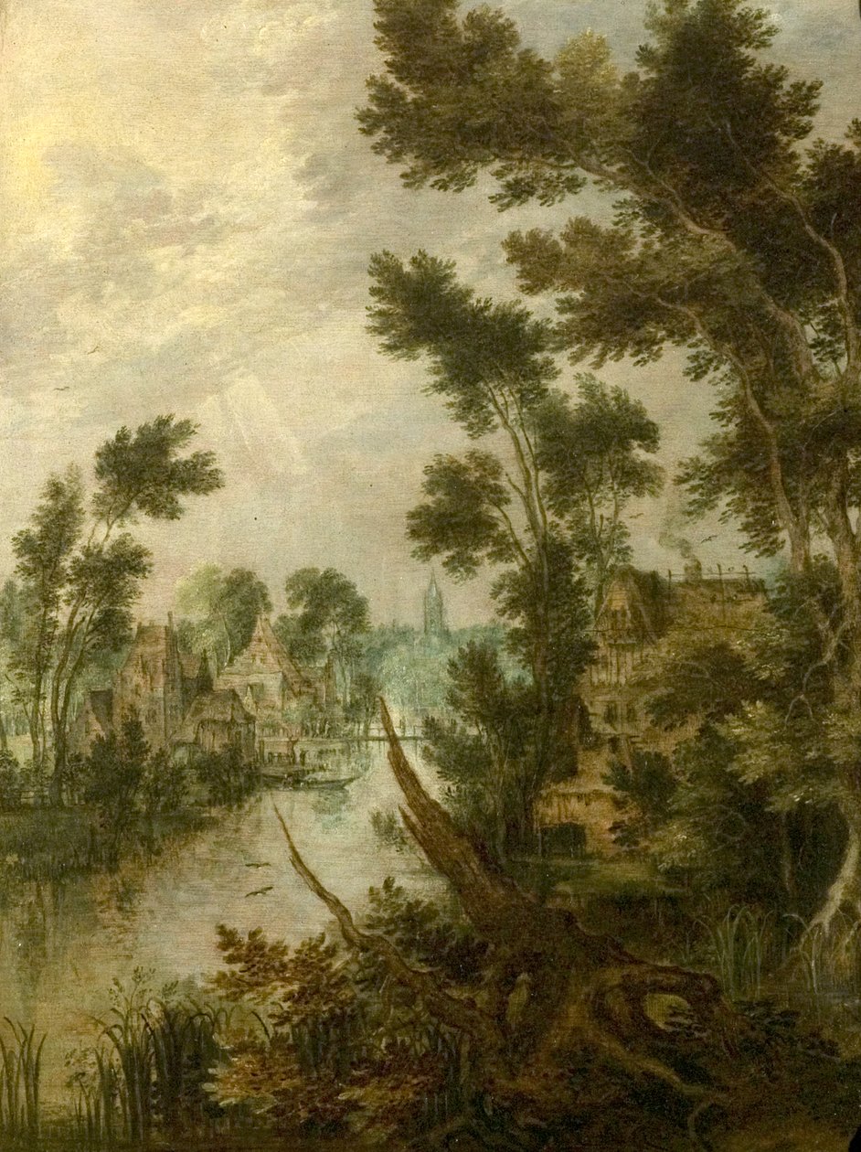 Říční scéna, 1614 od Gillis Claesz d Hondecoeter