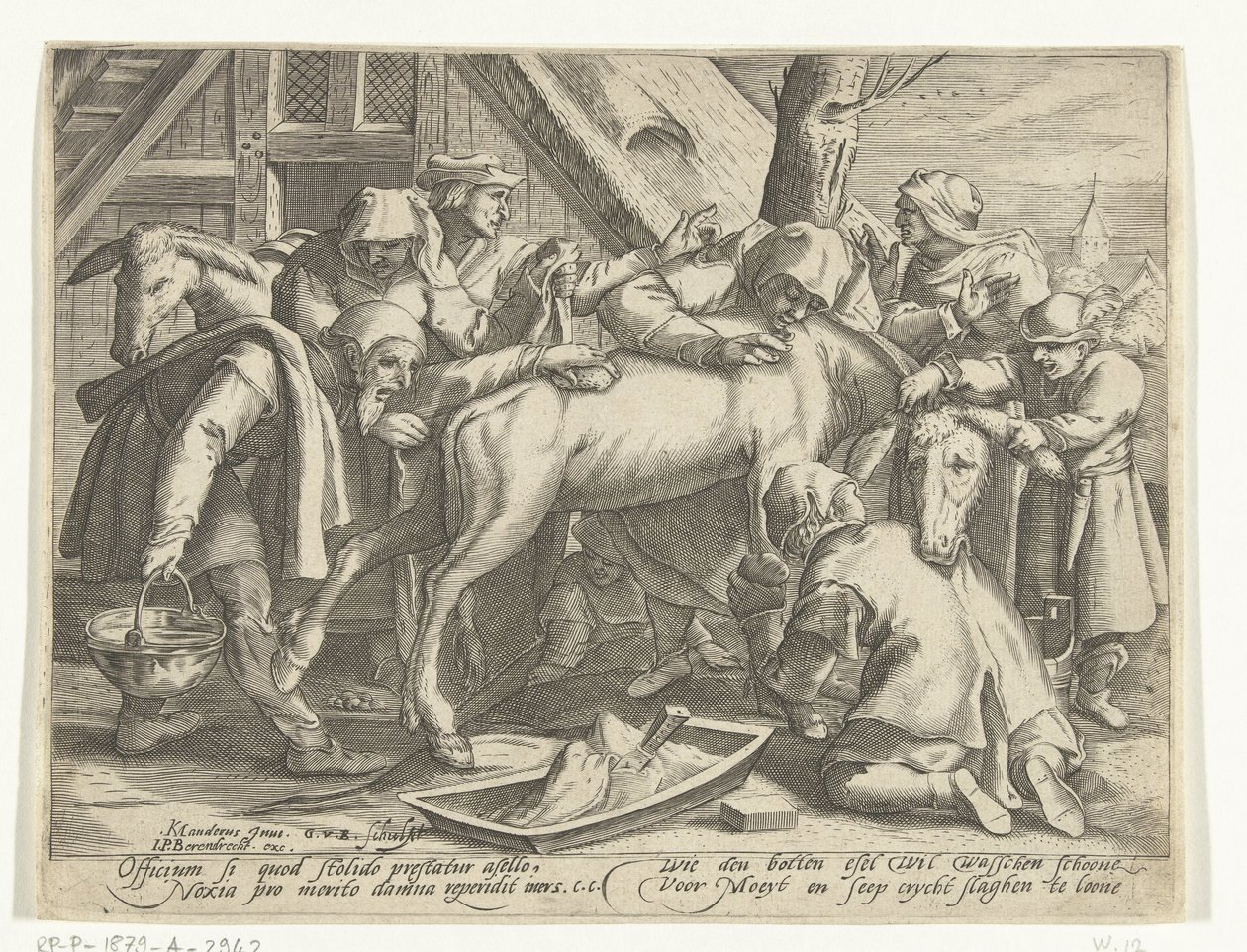 Mytí osla od Gillis van Breen