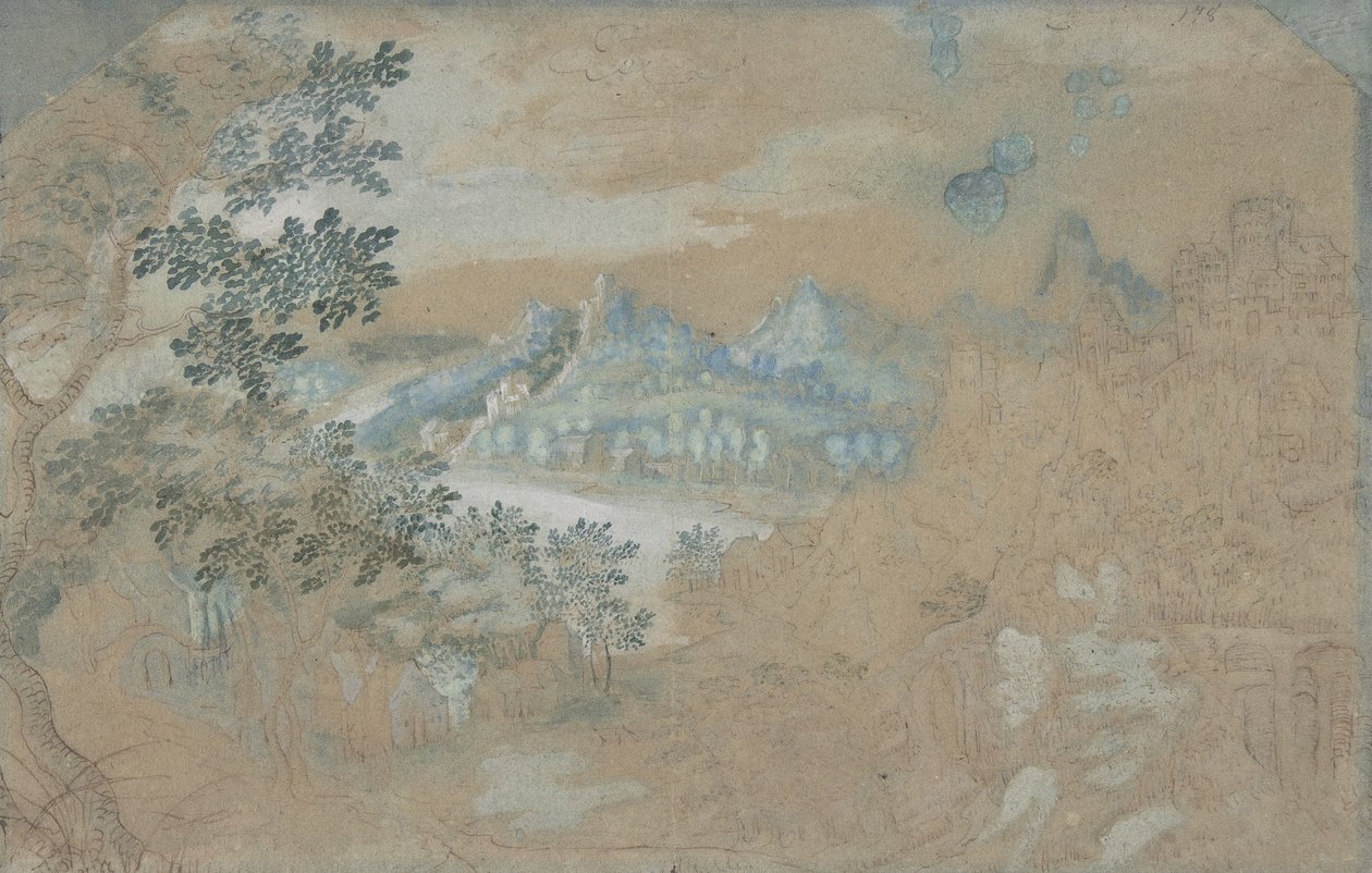 Krajina, n. d. od Gillis van Coninxloo