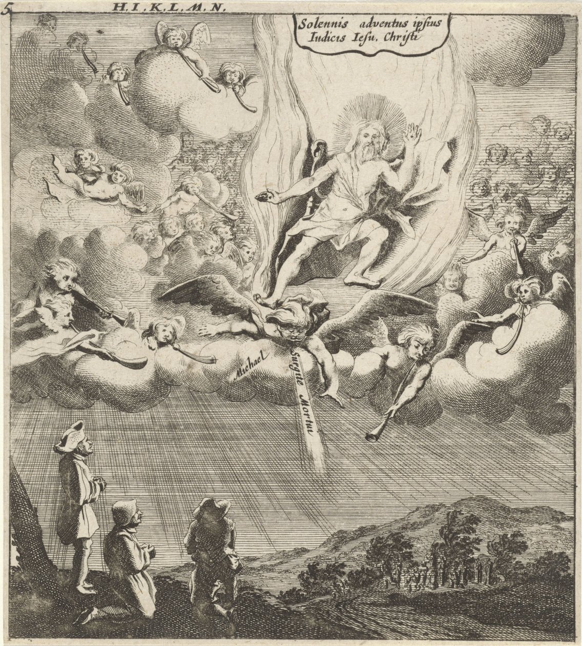 Kristus se zjevuje v nebi od Gillis van Scheyndel (I)