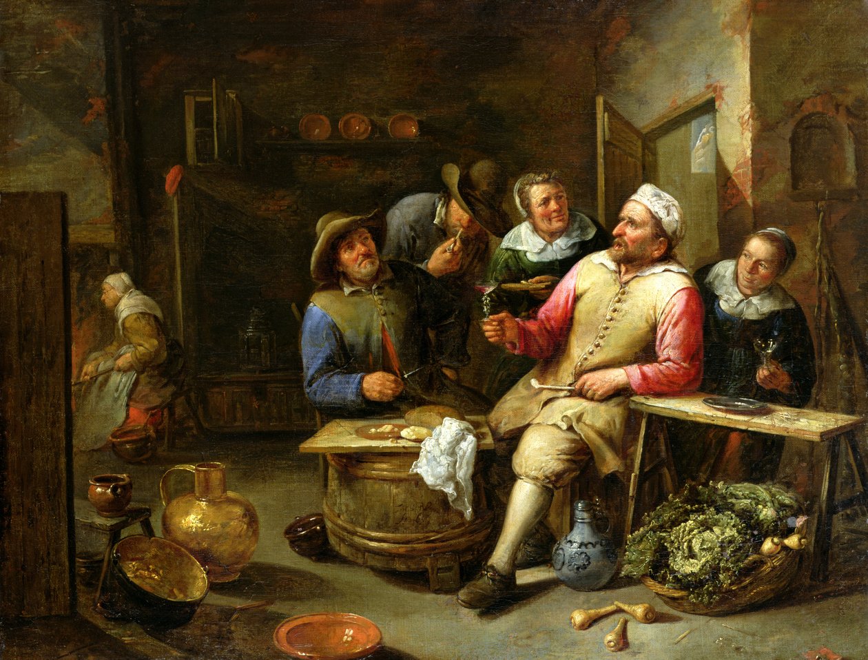 Lounge Bar, 1657 od Gillis van Tilborgh the younger