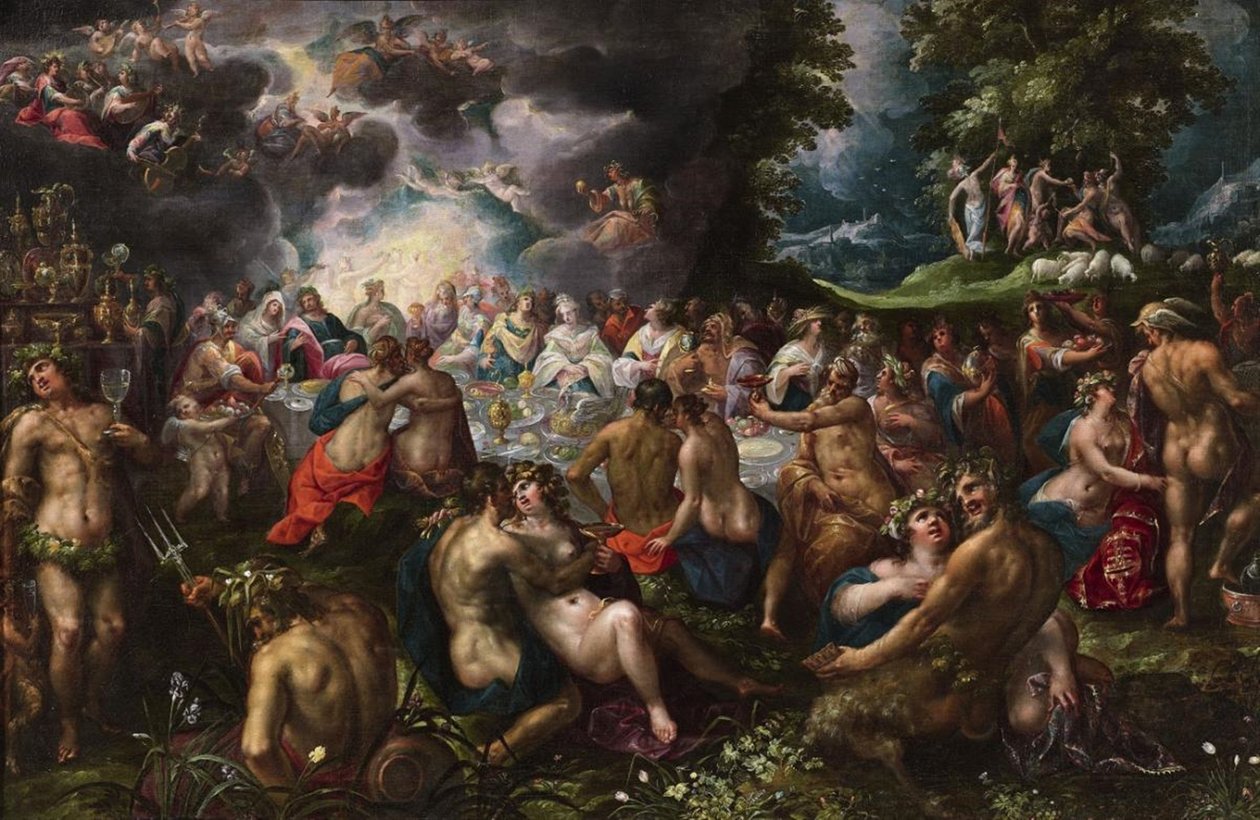 Gillis-van-Valckenborch-MARRIAGE-OF-PELEUS-AND-THETIS od Gillis van Valckenborch
