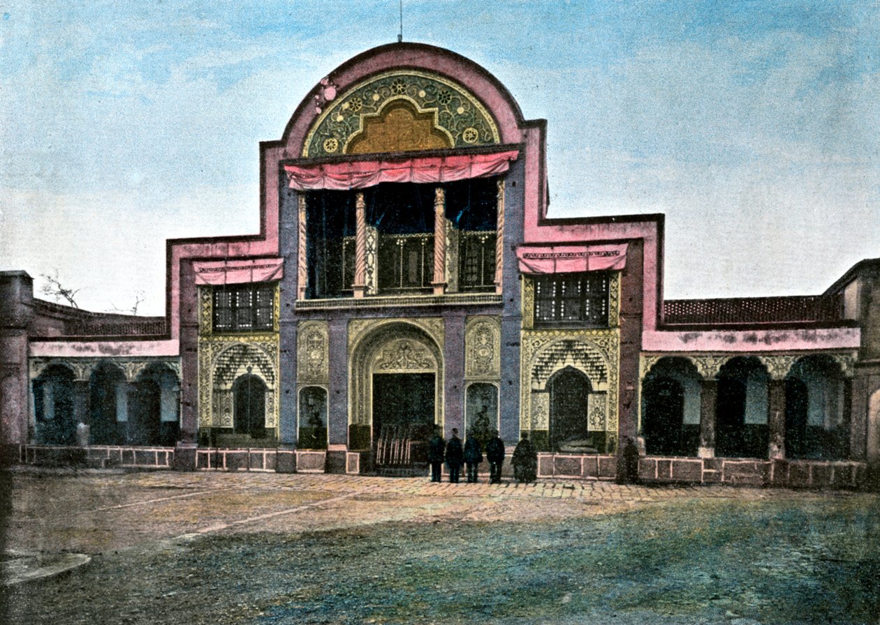 Brána paláce šáha, Teherán, c1890 od Gillot