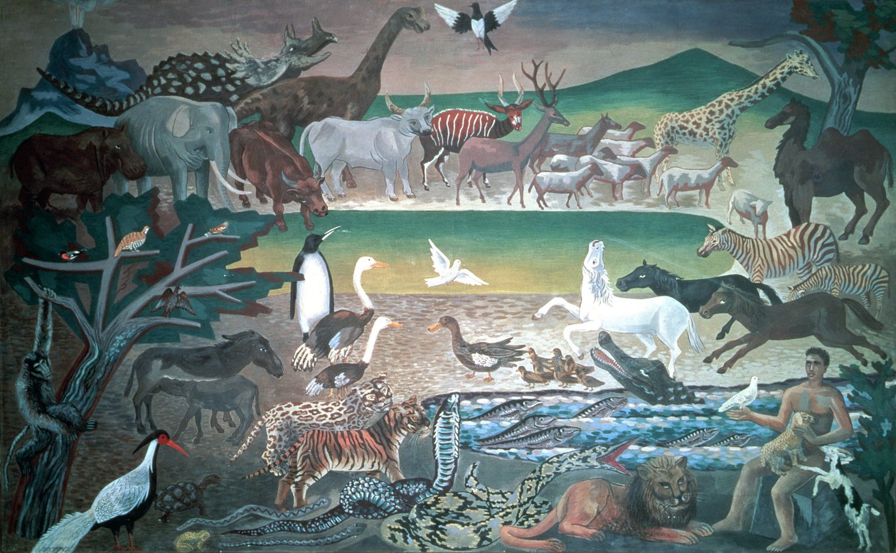 Ráj na zemi od Gino Severini