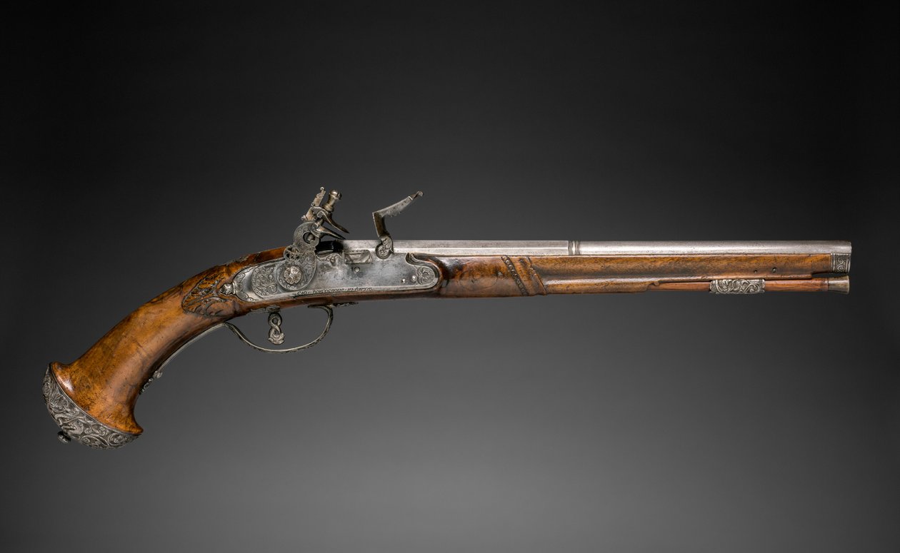 Flintlock Pistol, c. 1690-1700. od Gio Borgognone