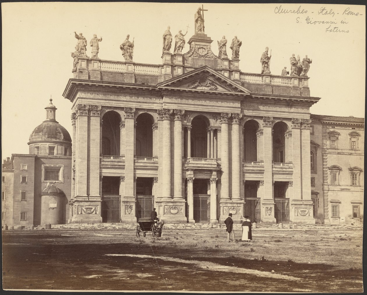 [Fasáda baziliky San Giovanni in Laterano, Řím] od Gioacchino Altobelli