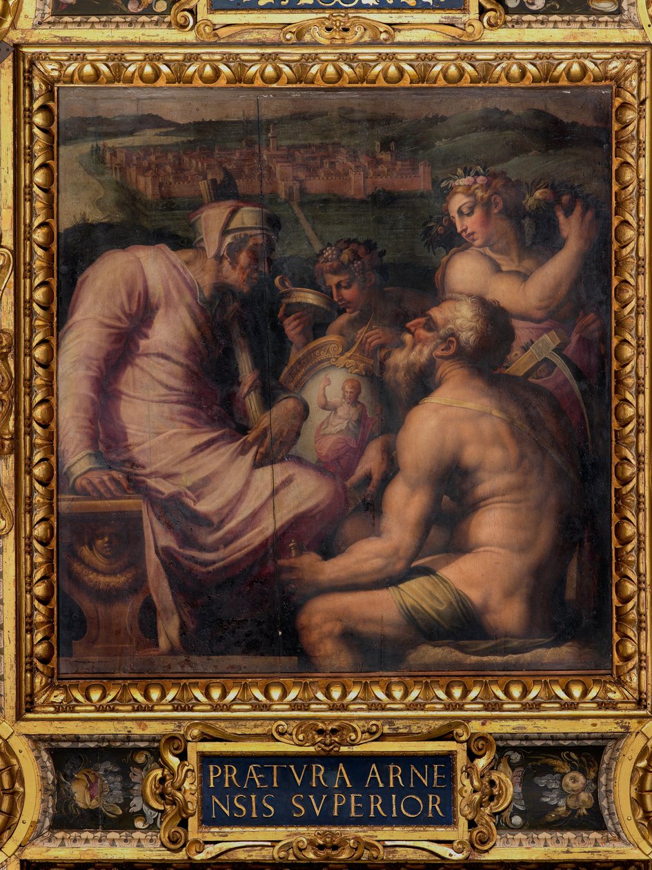 Alegorie San Giovanni Valdarno od Giorgio Vasari