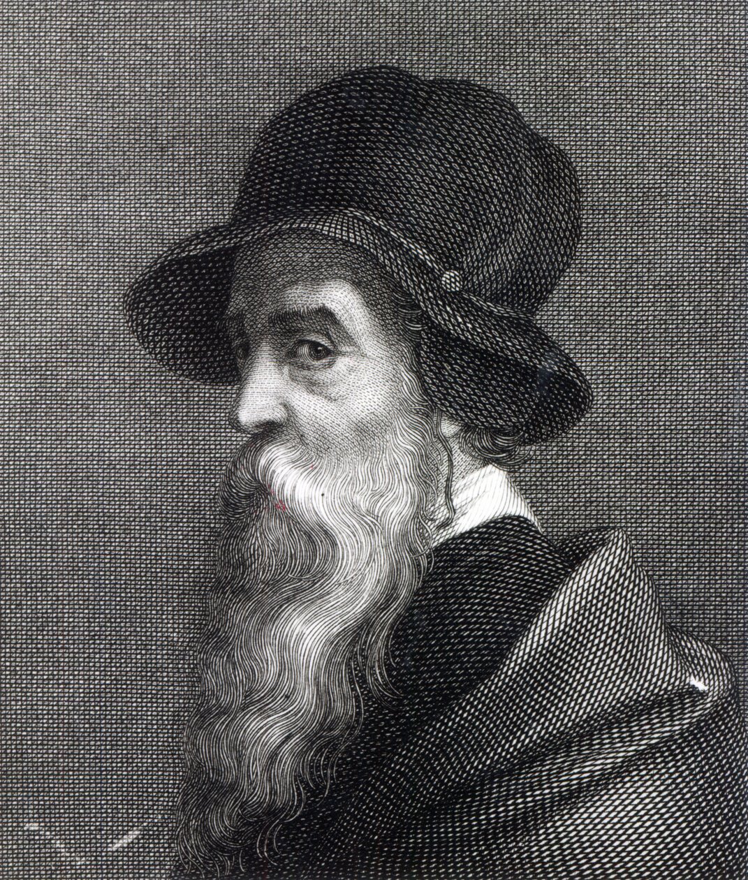 Benvenuto Cellini, ryl Franz Erich Moritz Steinla od Giorgio Vasari