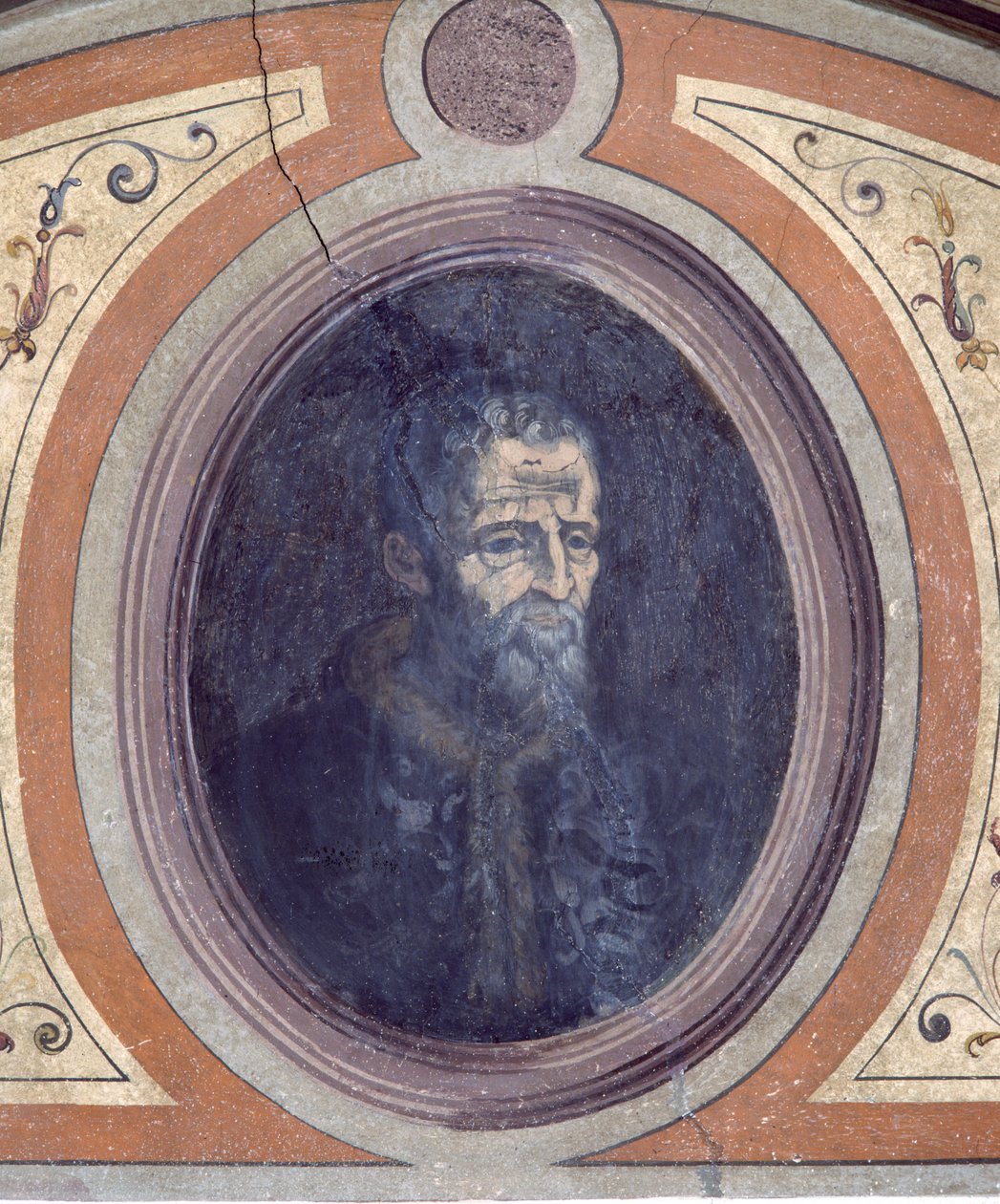 Portrét muže, Komnata slávy, 1548 od Giorgio Vasari