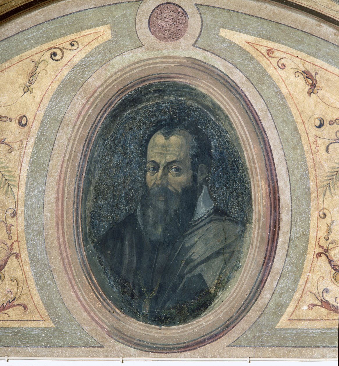 Portrét muže, Komnata slávy, 1548 od Giorgio Vasari