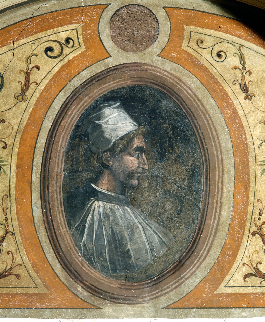 Portrét muže, Komnata slávy, 1548 od Giorgio Vasari