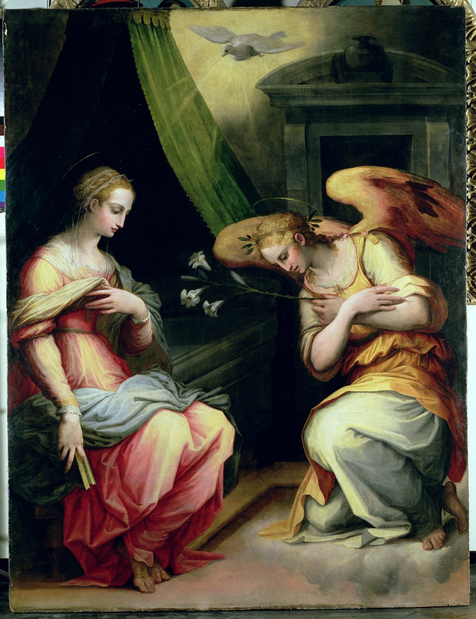Zvěstování od Giorgio Vasari