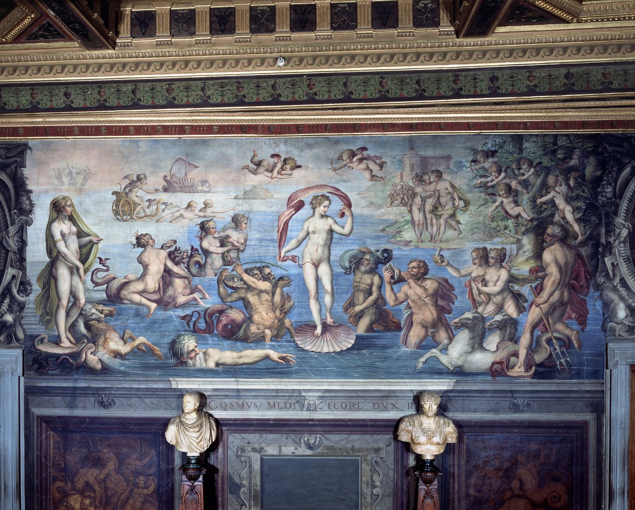 Zrození Venuše od Giorgio Vasari
