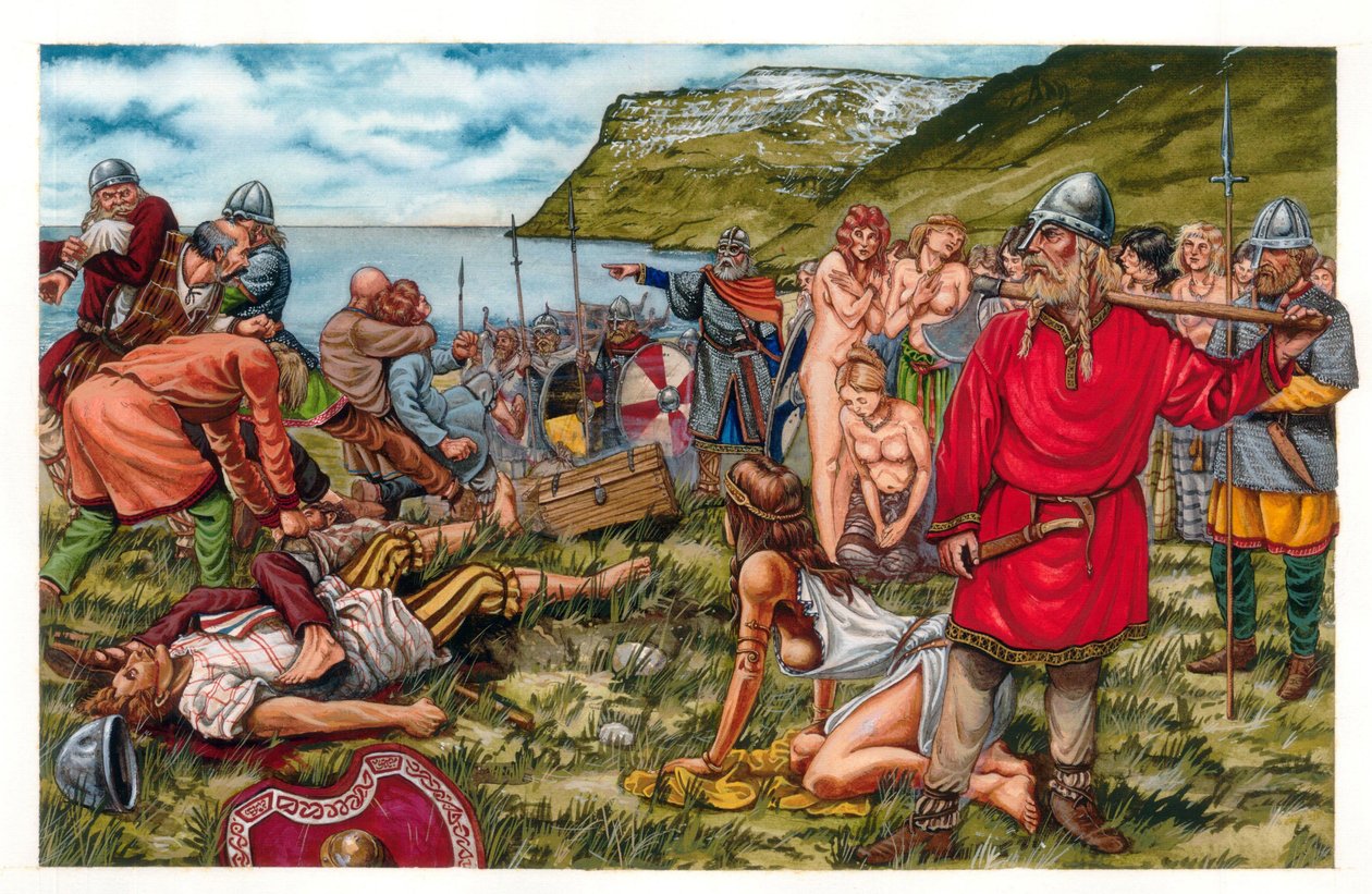 Vikingové dobyli Island: Nor Erik le Rouge se na Islandu usadil kolem roku 970. od Giorgio Albertini