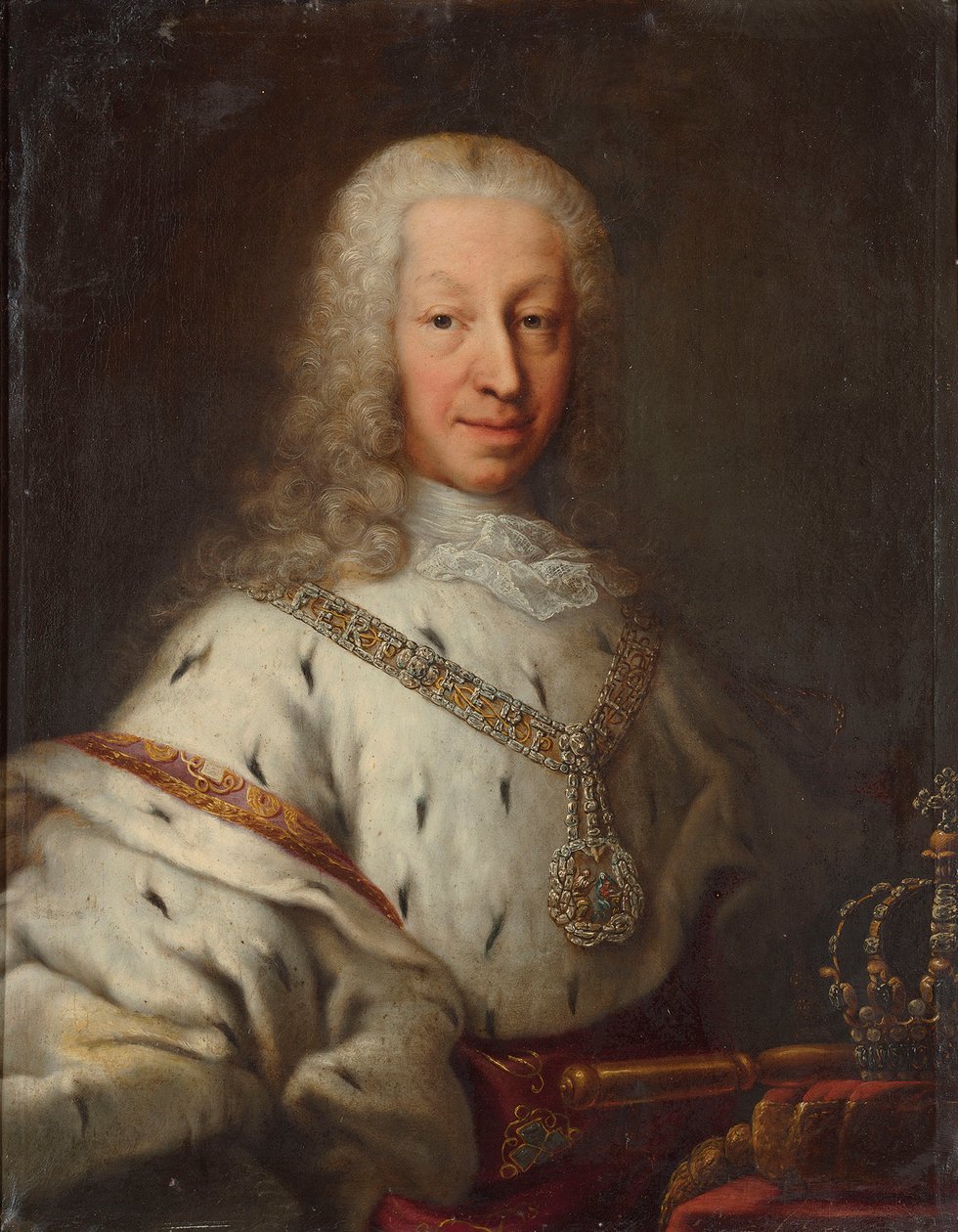 Charles Emmanuel III 1701-1773, vévoda Savojský a král Sardinie, první polovina 18. od Giorgio Domenico Duprà