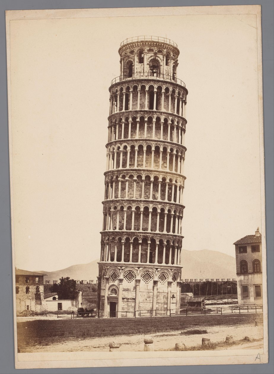 Věž v Pise od Giorgio Sommer (attributed to)