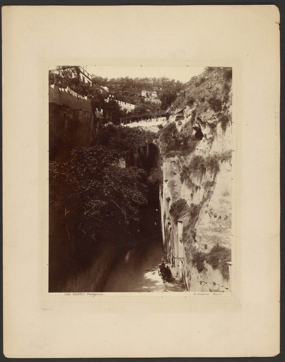 Neapol, Piedigrotta od Giorgio Sommer