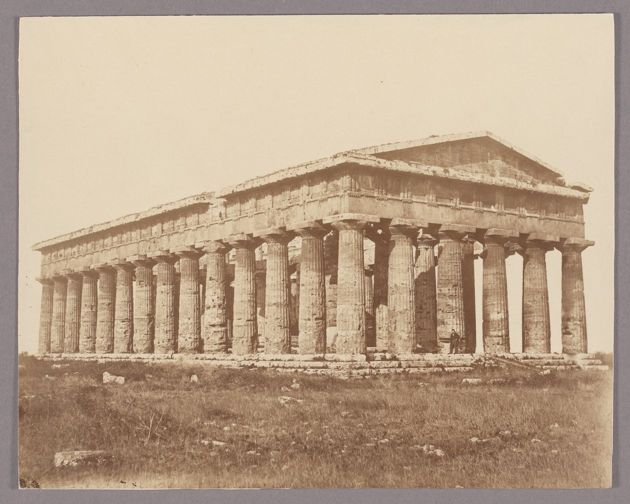 Paestum: Poseidónův chrám od Giorgio Sommer