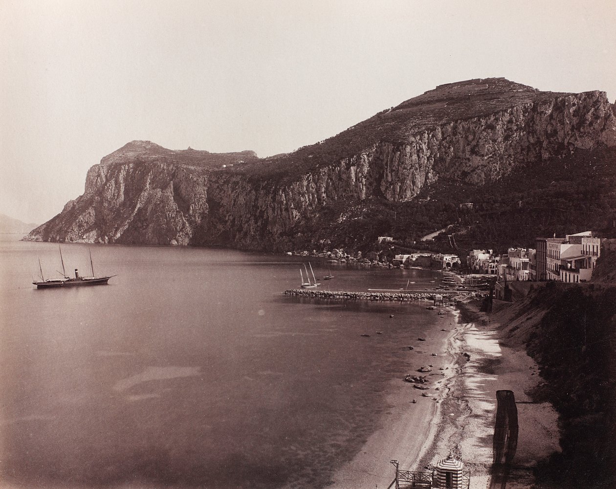 Panoramatický výhled na Capri od Giorgio Sommer