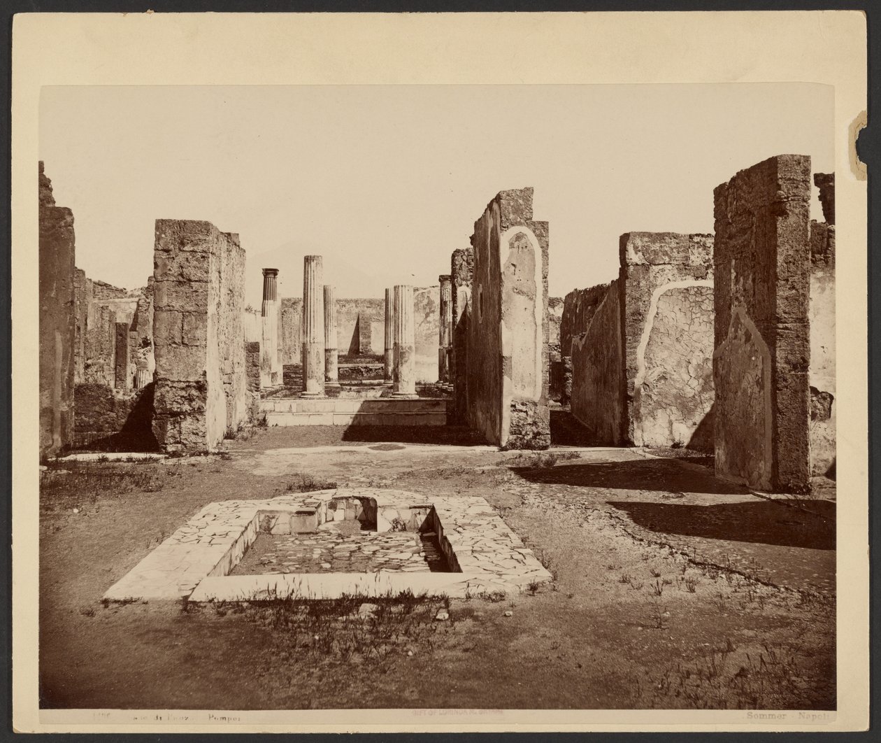 Pompeje od Giorgio Sommer