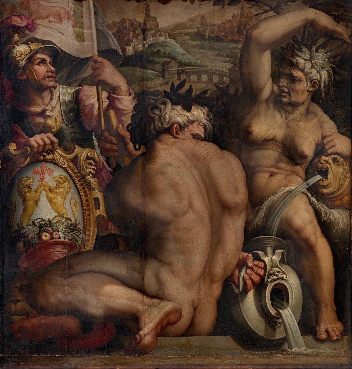 Alegorie Casentino, 1563-1565 od Giorgio Vasari