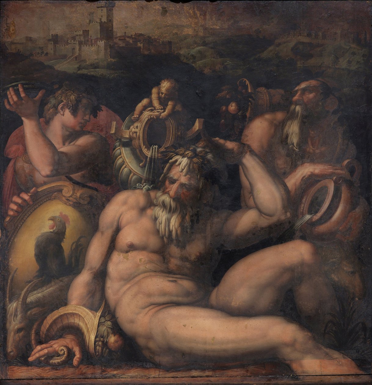 Alegorie Chianti, 1563-1565 od Giorgio Vasari