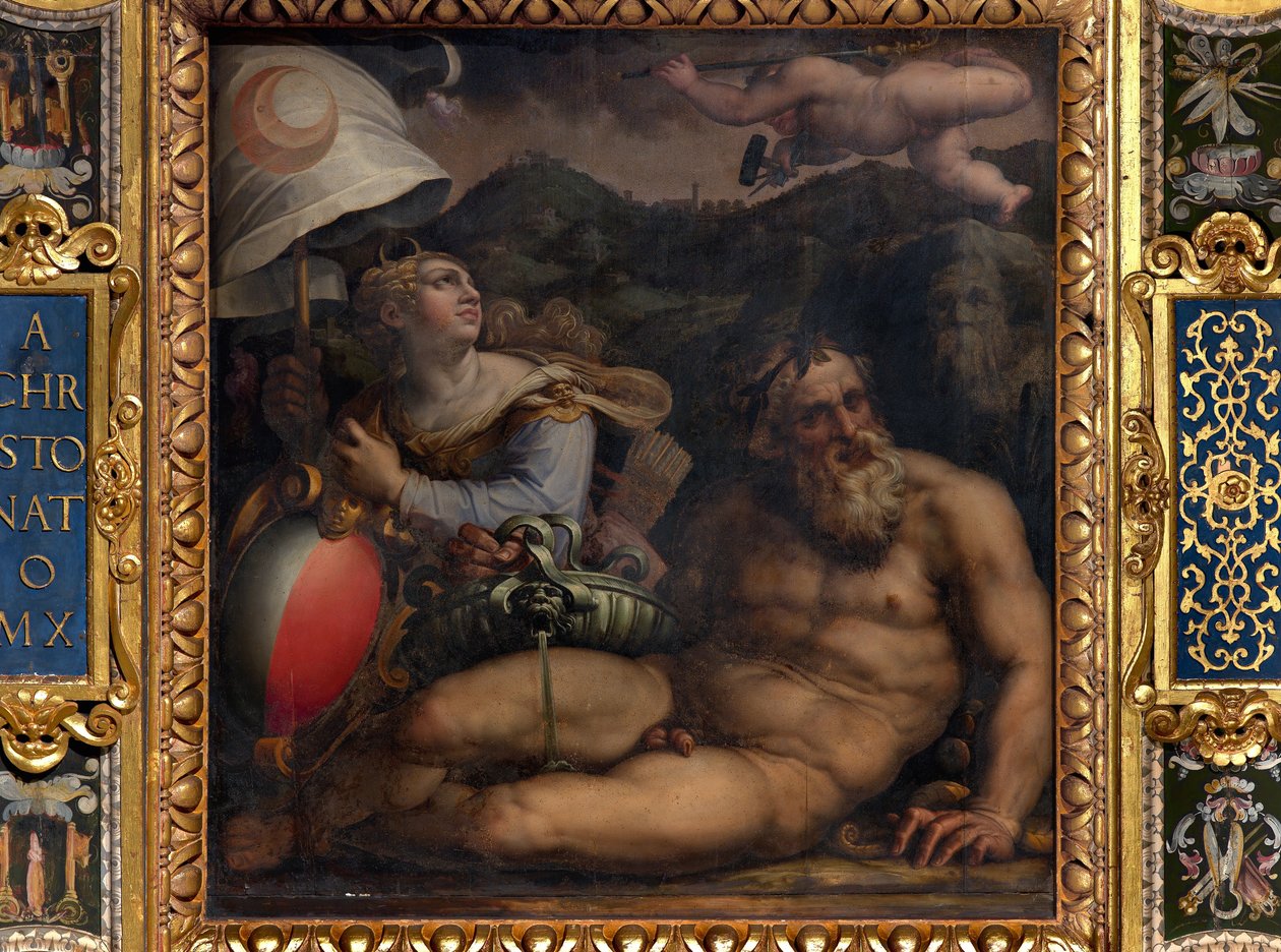 Alegorie Fiesole od Giorgio Vasari