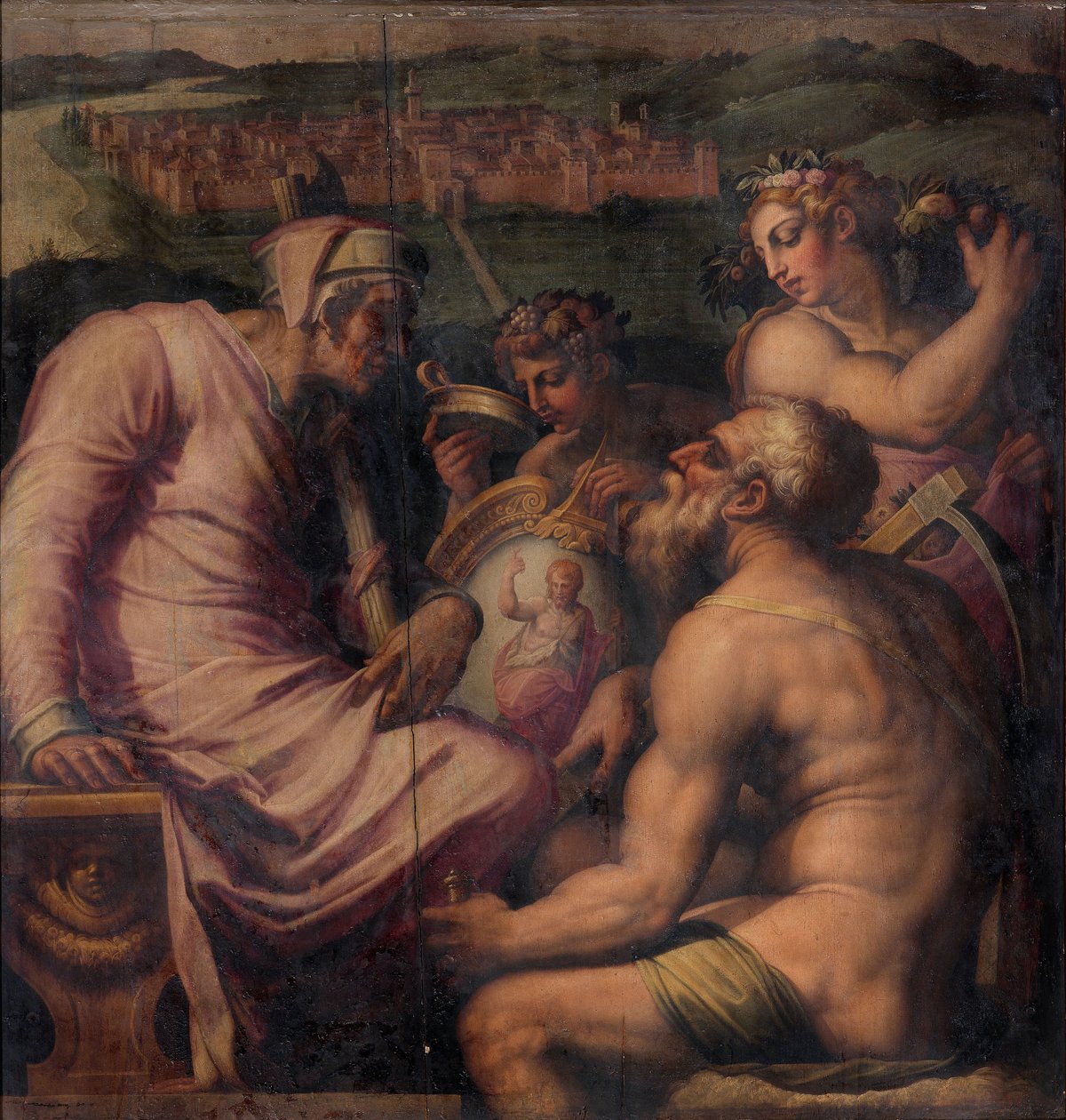 Alegorie San Giovanni Valdarno, 1563-1565 od Giorgio Vasari