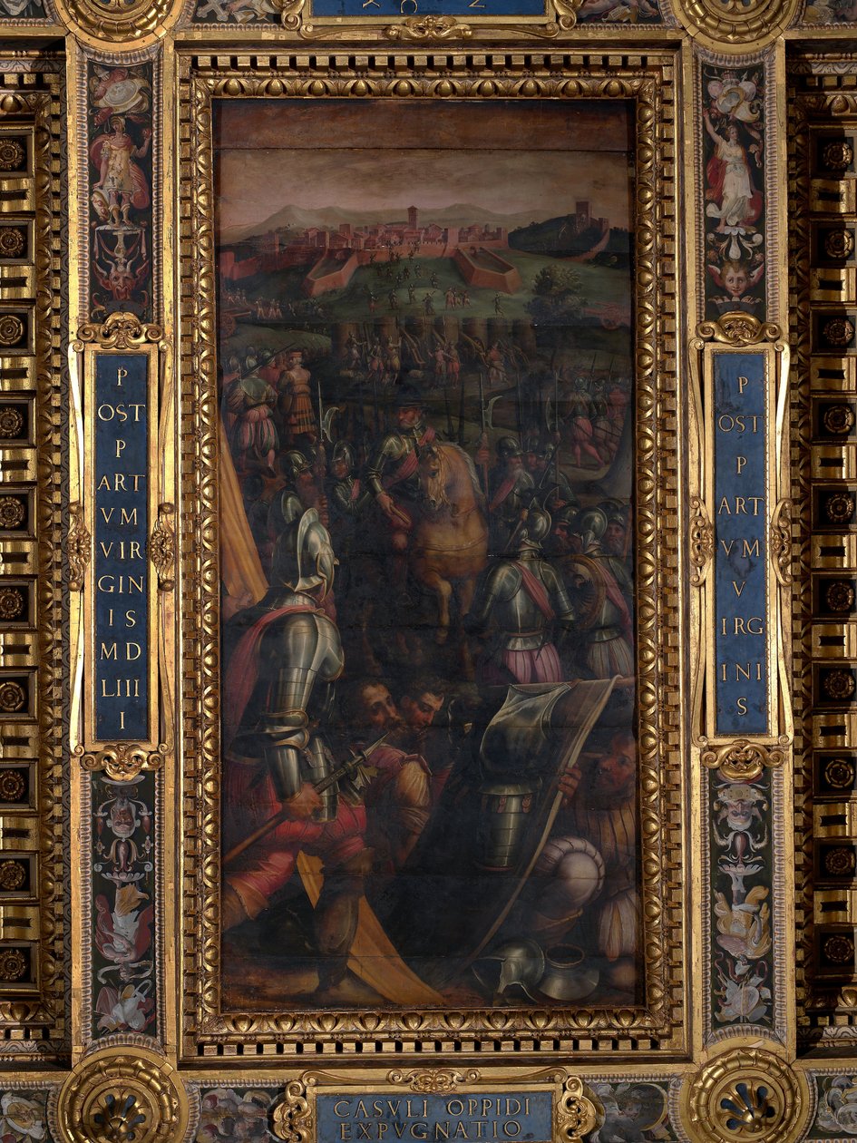 Dobytí Casole od Giorgio Vasari